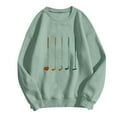 thumbnail image 3 of Golf Clubs Graphic Sweatshirts for Women Long Sleeve Crewneck Sweatshirt for Golf Lovers Pullover Tops, 3 of 5