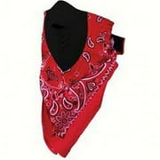 Zan Headgear Neodanna Facemask Red Paisley