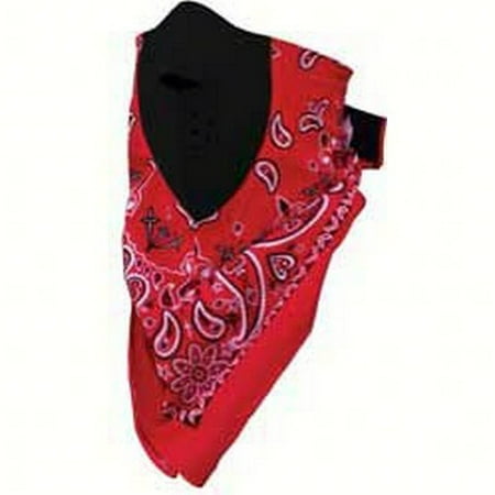 Zan Headgear Neodanna Facemask Red Paisley