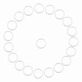 thumbnail image 2 of Clips de Silicona Para Chupete de Bebé, 20 piezas, fácil Limpieza, Accesorio Seguro, Género Neutrro Para Edredones de Niño y Niña, Anillo Redondo Ideal, 2 of 7