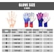 thumbnail image 5 of Guantes de portero de fútbol infantil guantes de portero de palma de látex antideslizantes guantes de portero, guantes de fútbol transpirables y resistentes al desgaste, 5 of 5