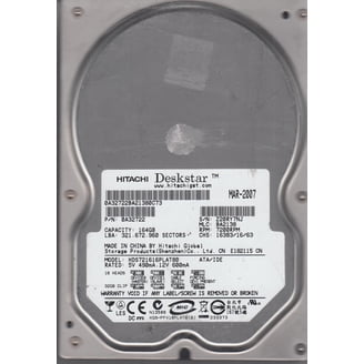 HDS721050CLA362, PN 0F10759, MLC JPT3EA, Hitachi 500GB SATA 3.5