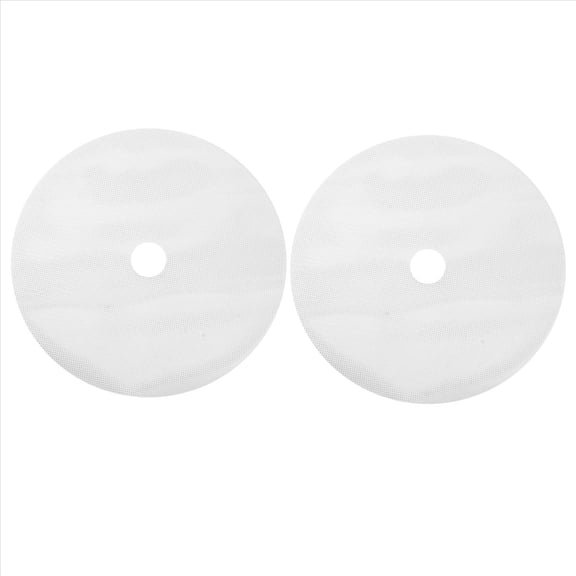 16 Pcs Round Silicone Dehydrator Sheets, Non-Stick Fruit Dehydrator Mats, Reusable Steamer Mat Mesh Sheet,16 x Silicone dehydrator sheets,White