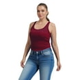 thumbnail image 5 of Baywell Womens Plus Size Tank Tops with Padded Bra High Strechy Sleeveless Camisole Tops Ribbed Sports Vest XL-5XL, 5 of 8