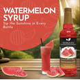 thumbnail image 6 of Syruvia Watermelon Pure Cane Coffee Flavoring Syrup, 25.4 fl Oz, 6 of 6