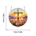 thumbnail image 2 of SIfdSeng My Items Acrylic Puzzles Window Hanging Acrylic Puzzles Garden for Mom Birthday Home, 2 of 8