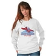 thumbnail image 3 of North Carolina NC Smurfs First Flight Sweatshirt for Men or Women Brisco Brands M, 3 of 5