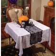 thumbnail image 2 of Spider Webs Lace Table Runner-Rounded, 2 of 2