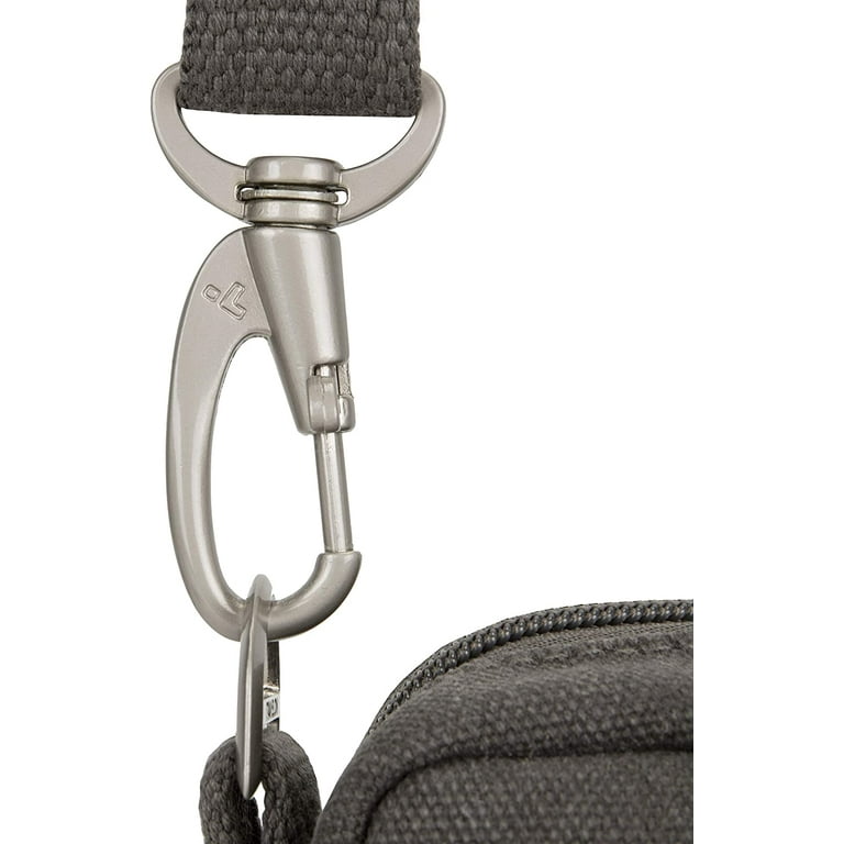 Travelon Anti-Theft Heritage Cross Body Travel Totes, Pewter