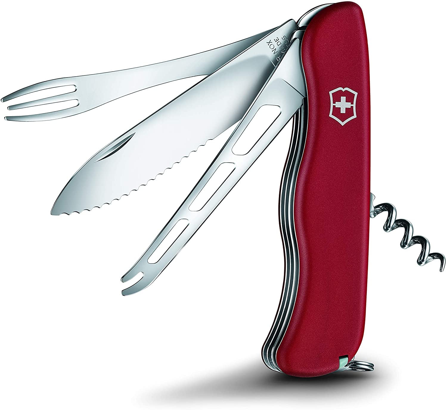 Victorinox Cheese Master Pocket Knife, Red
