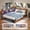Brown, variant on Joywind Full Corner Bed Frame with Storage Bookcase, Bedside Rack, Space-Saving Design, Black