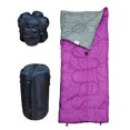 thumbnail image 3 of Saco de Dormir Bolsas Ultraligeras y Compactas Perfectas para Senderismo, Mochileros y Camping para Niños, Niños, Niñas, Adolescentes y Adultos Uso en Interiores y Exteriores, Violeta Adepaton ZFFLD479, 3 of 9