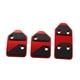 thumbnail image 3 of Juego de 3 cubiertas para pedales de acelerador y freno para coche. Rojo, 3 of 8