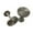 Silver, variant on Esquirla 2 Pieces Curtain Holdbacks Decorative Curtain Holders Wall Mounted, Drapery Tieback Hooks Metal Drape Holder for Office Hotel