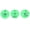 Green, variant on Rupoun 100Pcs Quality Plastic Animal Livestock Ear Tag for Rabbit Fox Dog Marker Label Round Farm Equipment, Rose Red