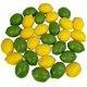thumbnail image 1 of 28 piezas de limones y limas artificiales, limones de frutas falsas limones artificiales realistas para C esquí esquí Gafas de esquí, 1 of 5