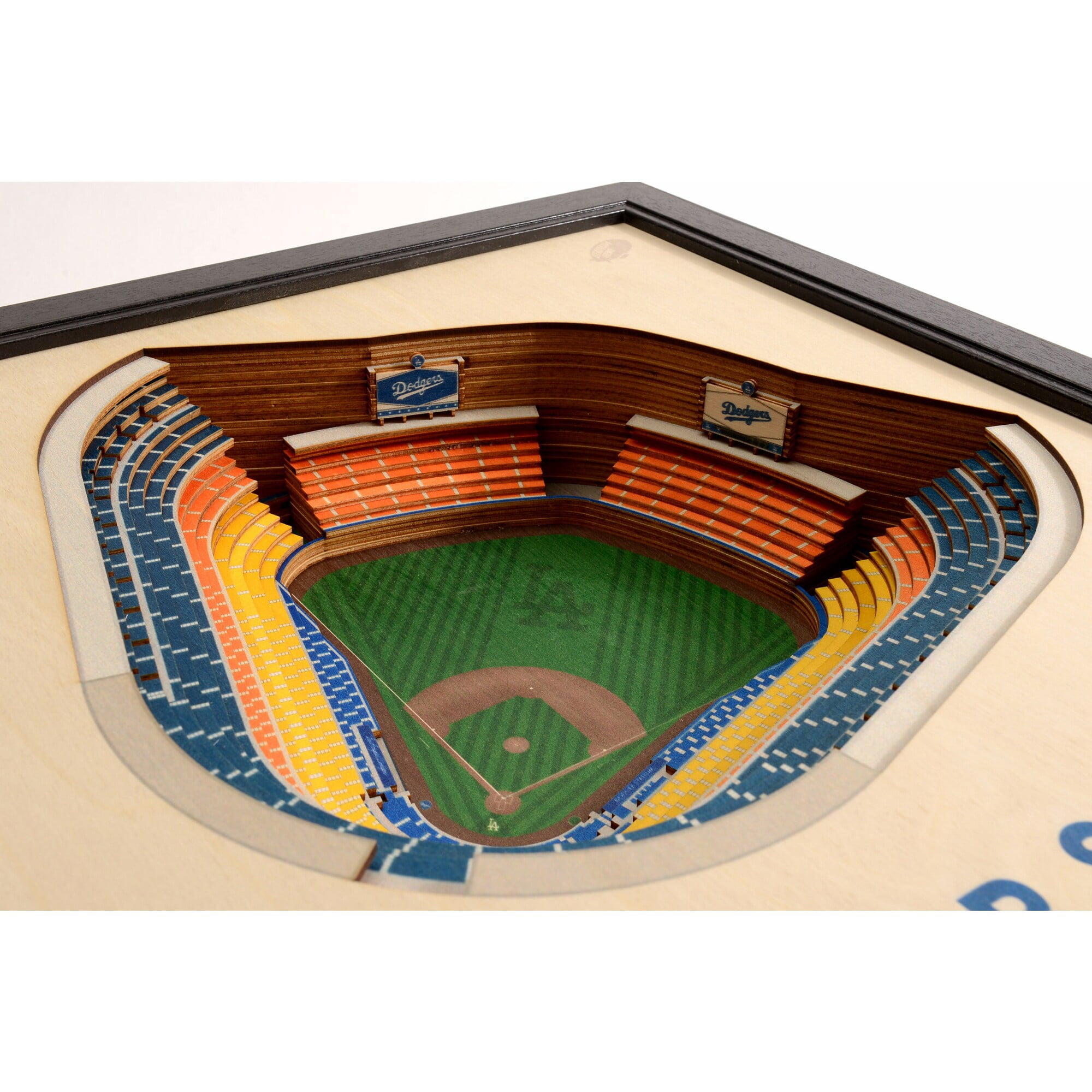 IDNA Los Angeles Dodgers 25.5" x 19.5" Dodger Stadium Stadium Views Wall Art