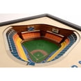 thumbnail image 3 of IDNA Los Angeles Dodgers 25.5" x 19.5" Dodger Stadium Stadium Views Wall Art, 3 of 7