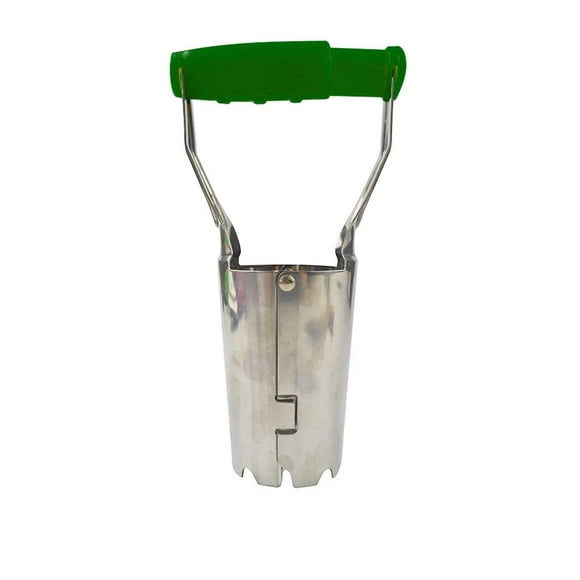 kjfeif Clearance Bulb Planter with Depth Mark Ideal Bulb Transplanter for Planting/Digging Tulips, Daffodils, Dahlias and More 5.5 x 23 cm