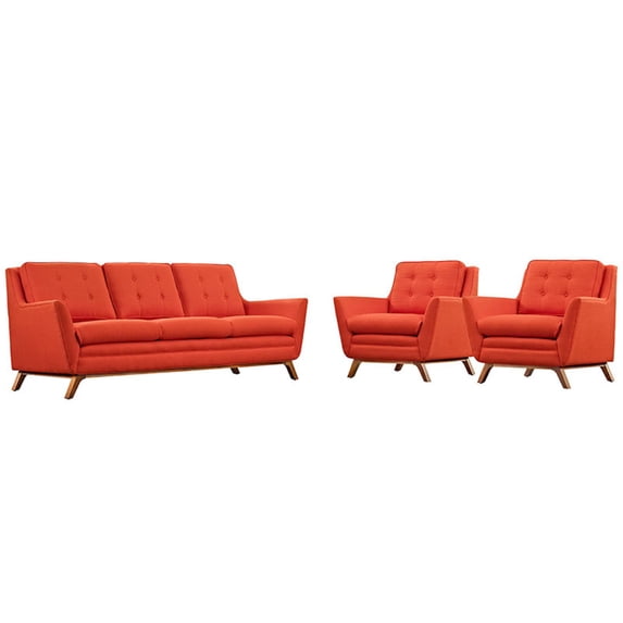 Modway Beguile 3 Piece Sofa Set