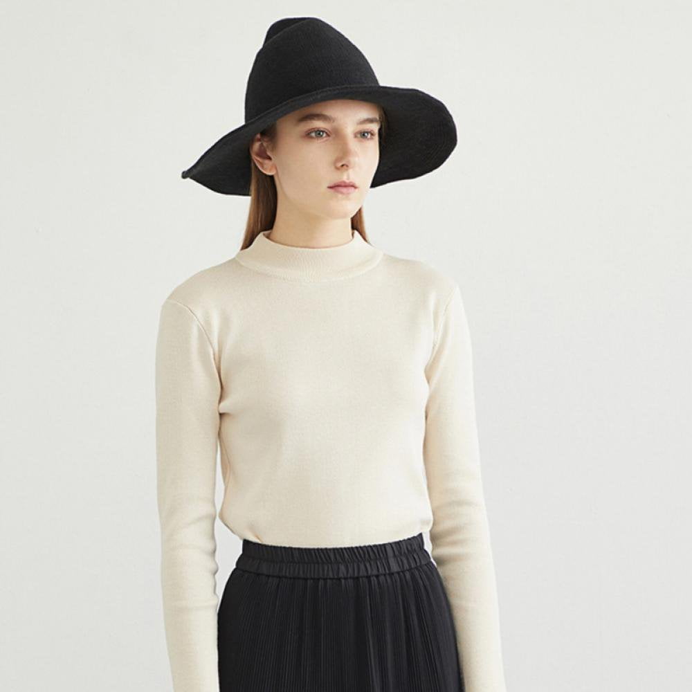 Chapeau De Sorcière Pliable En Laine Tricotée Pour Halloween, Noël