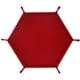 thumbnail image 4 of Bandeja hexagonal plegable enrollable de cuero PU, estera de almacenamiento de doble cara, soporte para dados, caja de almacenamiento, herramientas de almacenamiento para el hogar, 4 of 7