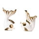 thumbnail image 3 of 2 macetas coleccionables para decoración paisajística, manualidades, accesorios para fotos, estatuas de peces blanco, 3 of 9