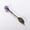 Brass, variant on MATROOY Vintage Coffee Tea Spoon Amethyst Crystal Cluster Head Dessert Spoon Kitchen-Copper