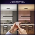 thumbnail image 2 of Philips Hue Wireless Smart Light Switch Button, White - 1 Pack - Portable and Battery Powered - Smart Home Control - Requires Hue Bridge -, 2 of 7