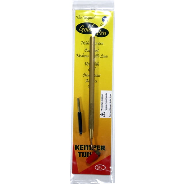 Pluma Kemper Tools Fluid Writer Gold con punta de 0,49 mm