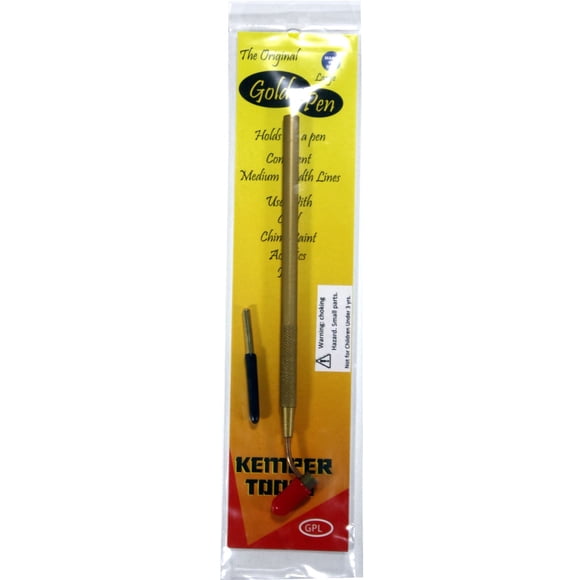 Pluma Kemper Tools Fluid Writer Gold con punta de 0,49 mm