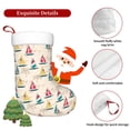 thumbnail image 5 of Fuzoiu Reto Marine Nautical Print Christmas Stockings, Party Supplies & Kids Gifts,Big Xmas Stockings Decoration for Family Decorations Hanging Ornament for Xmas Holiday Party, 5 of 7