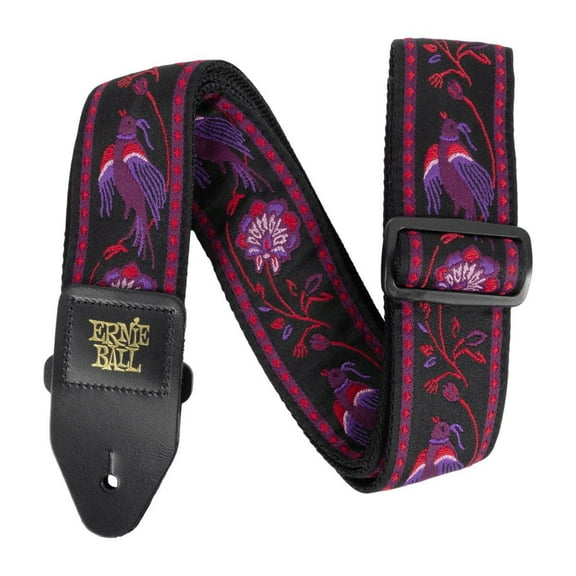 Ernie Ball Classic Jacquard Guitar Strap/Bass Strap - Pleasant Pheasant