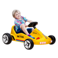 thumbnail image 1 of Qaba 6V Electric Go Kart for Kids with Music, Light, Horn, Yellow, 1 of 10