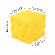 Clearance！2026 Upgraded Yellow Cheese Squishy, Slow-Rising Squeeze Cheese, (1.6 Inch——1Pc)