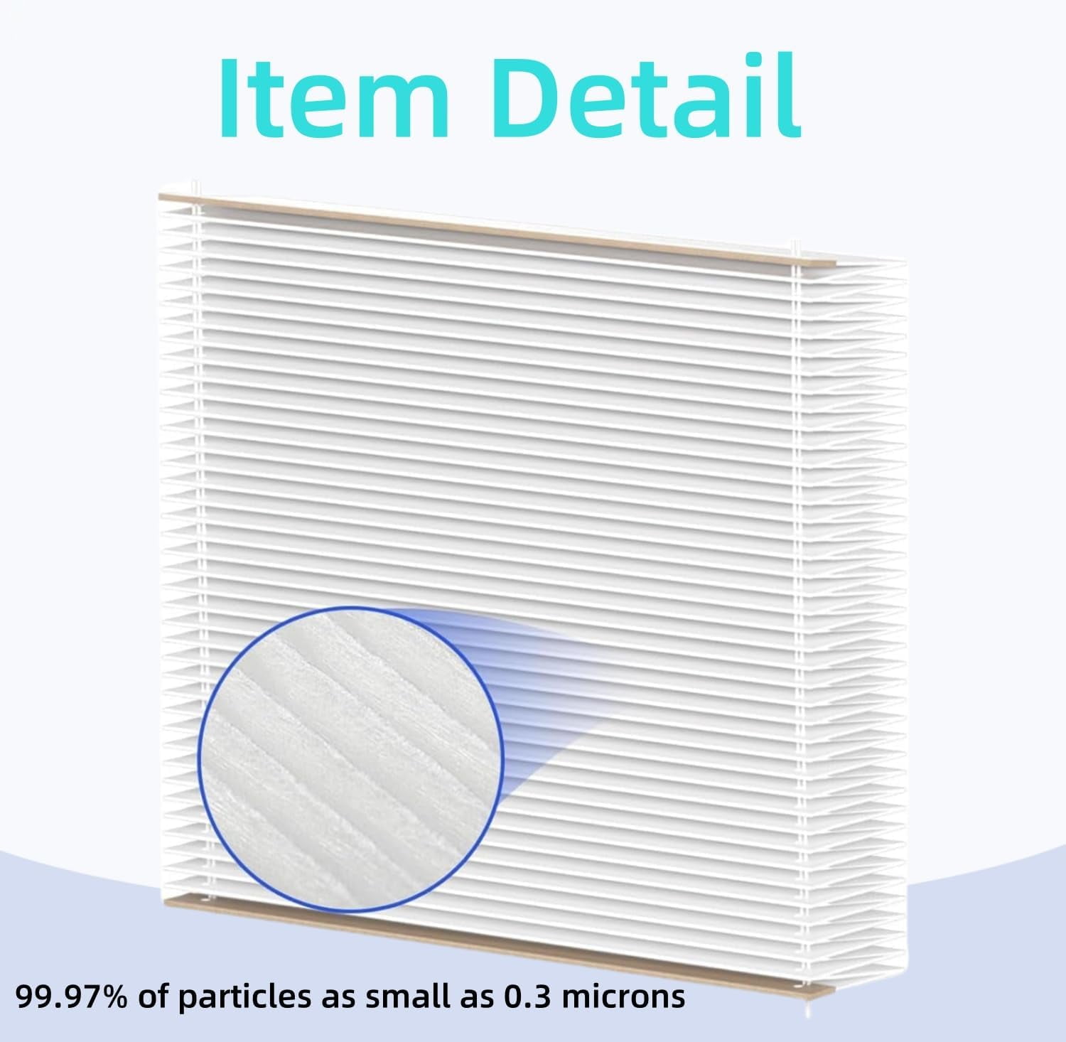3 Pack 501 Replacement Filter Compatible with Aprilaire 5000 Whole-House Air Purifier, 16x25x6 Air Filter，MERV15