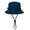 Navy, variant on Toddler Sun Hat Wide Brim Girl Baby Boys Sun Hat Cotton Toddler Girls Bucket Hats Summer Sun Protect Cap for Kids Orange,2-4 Years