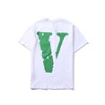 thumbnail image 2 of Camiseta de hombre Big V Print Cotton Hip-Hop Summer Tee Letters Friends Fashionable, White-XXL WD.WDQZL Ropa, 2 of 6