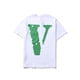 thumbnail image 2 of Camiseta de hombre Big V Print Cotton Hip-Hop Summer Tee Letters Friends Fashionable, White-XXL WD.WDQZL Ropa, 2 of 6