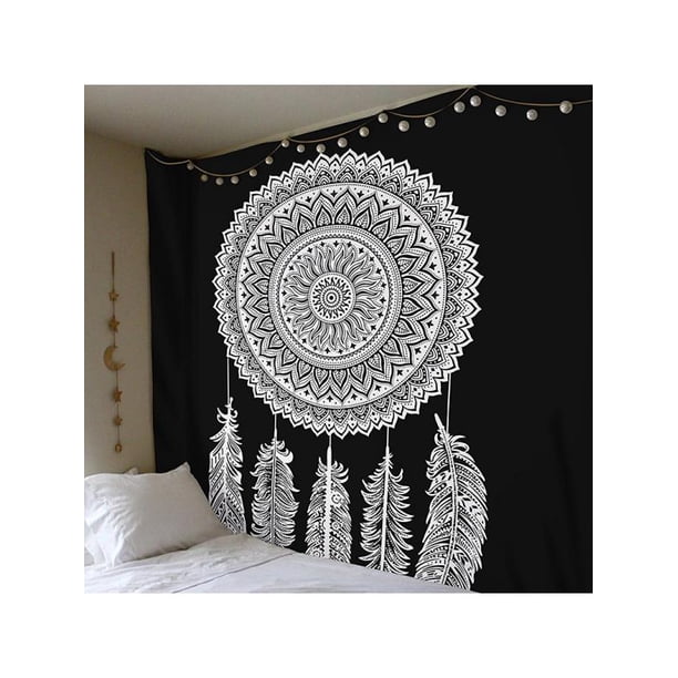 Bohemian Mandala Tapestry Hippie Wall Hanging Tapestry Bedspread Dorm