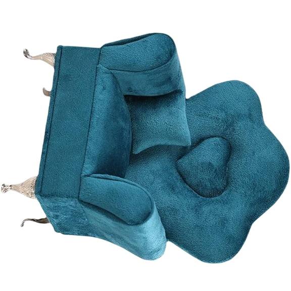 lixuesong Velvets Jewelry Storage Box Small Design Sofa Shape Jewelry Displaying Organizers Perfect for Earrings Necklaces Rings