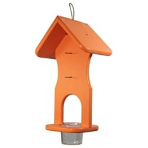 CintBllTer Hourglass Jelly and Double Fruit Orange Oriole Feeder - Feed 4 Orange Halves and Grape Jelly - Made in The USA