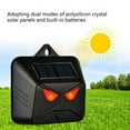 Upgraded Ultrasonic Animal Repeller Outdoor,Solar Animal Repeller with