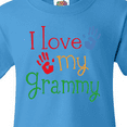 thumbnail image 4 of Inktastic I Love My Grammy Youth T-Shirt, 4 of 5