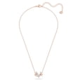 thumbnail image 2 of Collar Swarovski Lilia Butterfly chapado en oro rosa blanco, 2 of 3