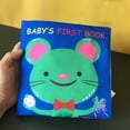 thumbnail image 2 of QJUHUNG Animal Mouse Teething Toy for Babies - Early Learning Pull-String & Button Sound Cloth Book  Durable Tear-Resistant Interactive Parent-Child Plaything, 2 of 6