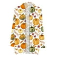 thumbnail image 4 of Pisexur Halloween Cardigan pour Femmes, Cardigan Tricoté Araignée Citrouille Manches Longues Automne Ouvert, 4 of 5