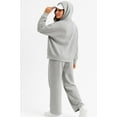 thumbnail image 6 of SPXTREME Women's Tracksuit Set 2 Piece Hoodie Sweatpants Lounge Oversized Sweatsuits Fall Outfits, 6 of 11