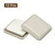 thumbnail image 3 of Deslizadores de muebles Uxcell, almohadillas deslizantes cuadradas autoadhesivas de plástico para sillas en alfombras, gris 1.18" 12 piezas, 3 of 6
