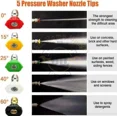 thumbnail image 6 of High Pressure 4000Psi Car Power Washer Gun Spray Wand Short Nozzle And Kit, 6 of 6